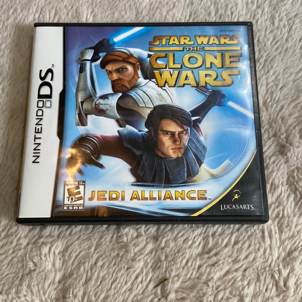Nintendo DS Star Wars The Clone Wars Jedi Alliance